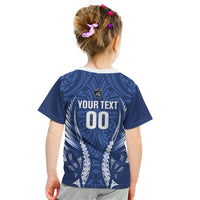 Auckland 2026 Rugby Custom Kid T Shirt NZ Maori Silver Fern