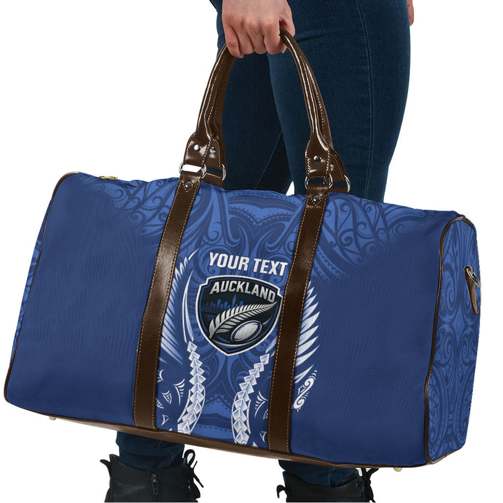 Auckland 2026 Rugby Custom Travel Bag NZ Maori Silver Fern LT14 - Polynesian Pride