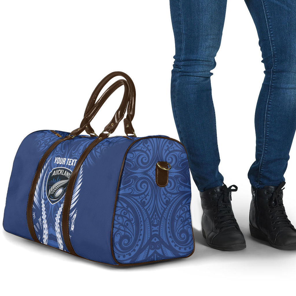 Auckland 2026 Rugby Custom Travel Bag NZ Maori Silver Fern LT14 - Polynesian Pride