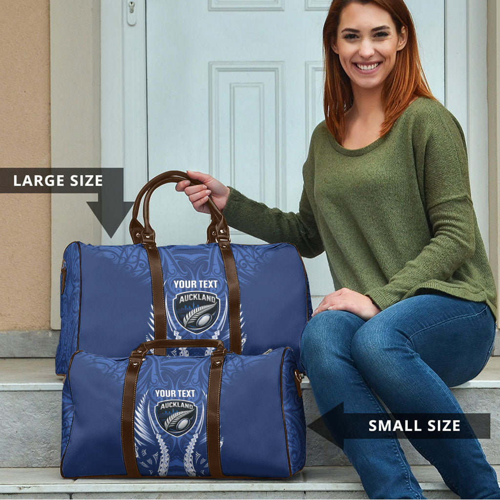 Auckland 2026 Rugby Custom Travel Bag NZ Maori Silver Fern LT14 - Polynesian Pride