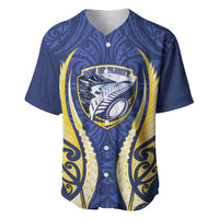 Bay of Plenty 2026 Rugby Custom Baseball Jersey NZ Maori Silver Fern