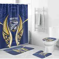 Bay of Plenty 2026 Rugby Custom Bathroom Set NZ Maori Silver Fern