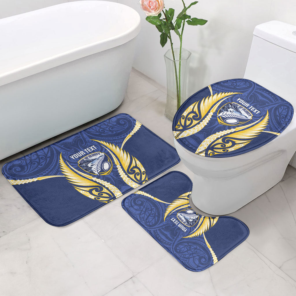 Bay of Plenty 2026 Rugby Custom Bathroom Set NZ Maori Silver Fern