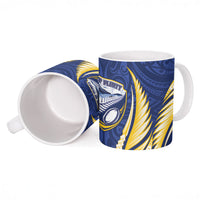 Bay of Plenty 2026 Rugby Custom Ceramic Mug NZ Maori Silver Fern