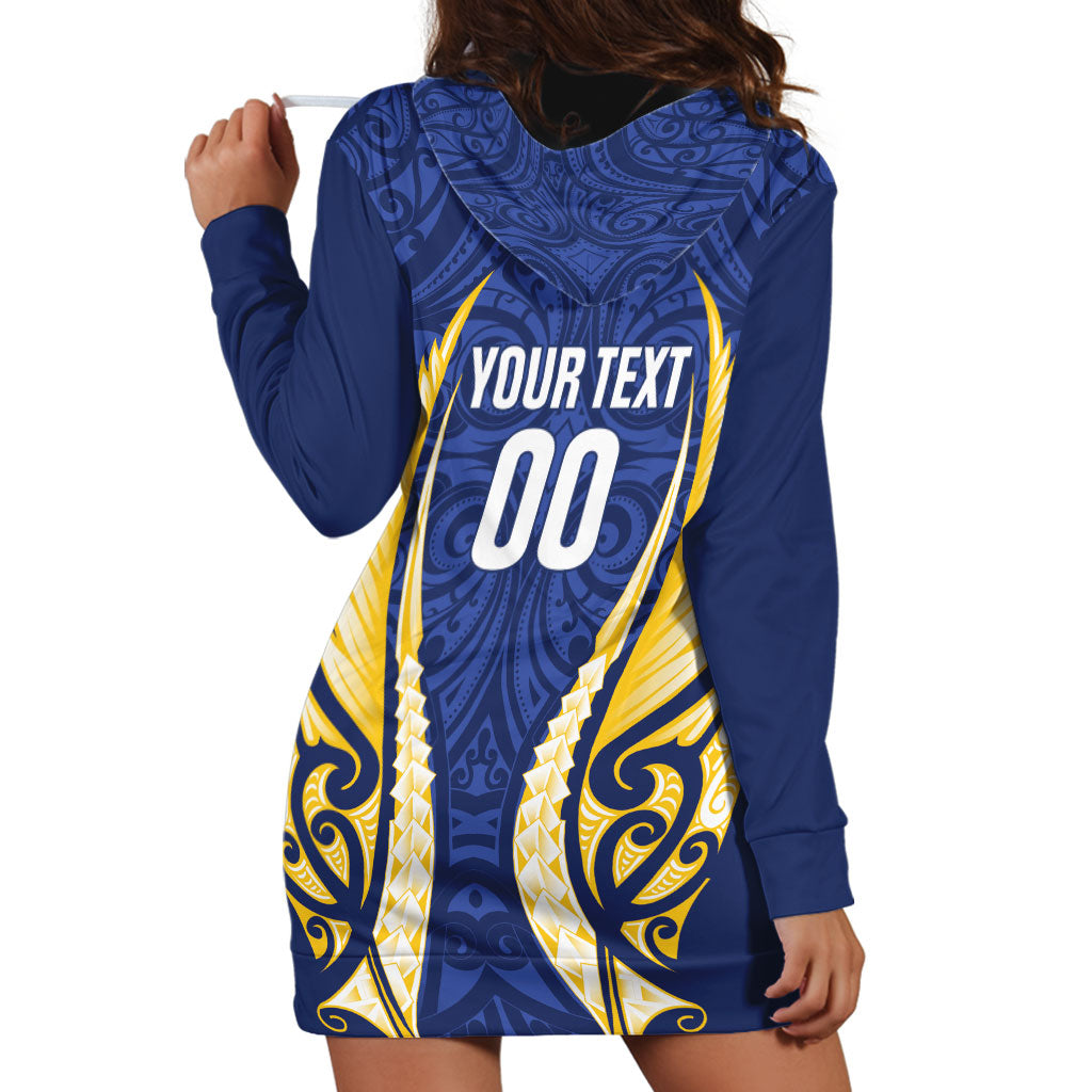 Bay of Plenty 2026 Rugby Custom Hoodie Dress NZ Maori Silver Fern LT14 - Polynesian Pride
