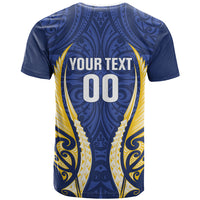 Bay of Plenty 2026 Rugby Custom T Shirt NZ Maori Silver Fern LT14 - Polynesian Pride
