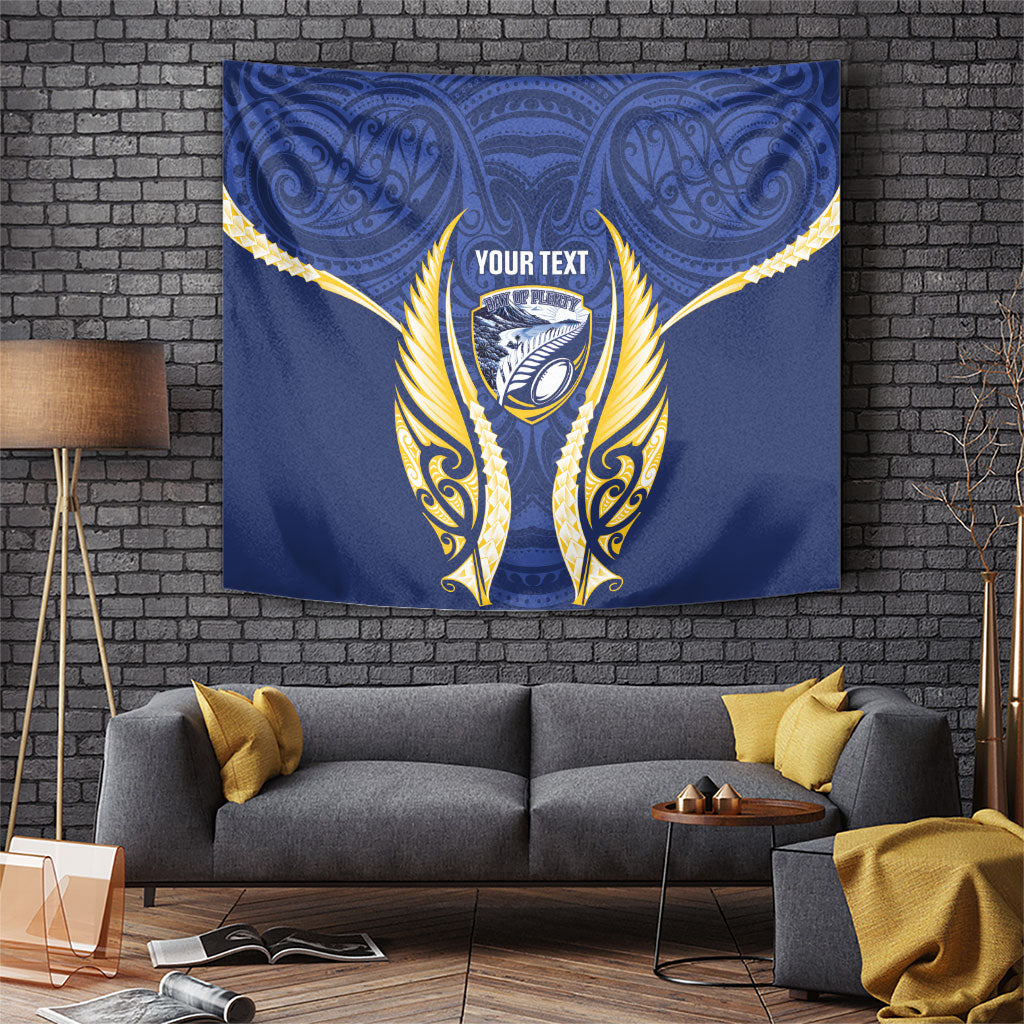 Bay of Plenty 2026 Rugby Custom Tapestry NZ Maori Silver Fern