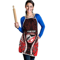 Canterbury 2026 Rugby Custom Apron NZ Maori Silver Fern