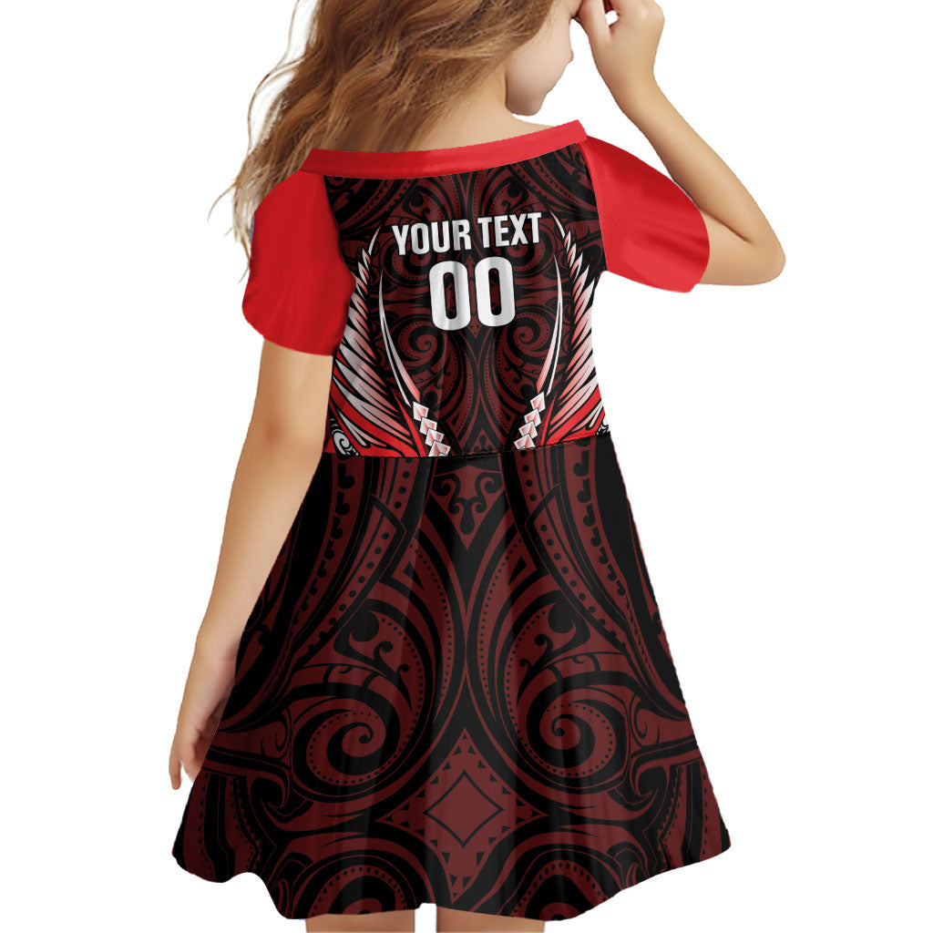 Canterbury 2026 Rugby Custom Family Matching Mermaid Dress and Hawaiian Shirt NZ Maori Silver Fern LT14 - Polynesian Pride