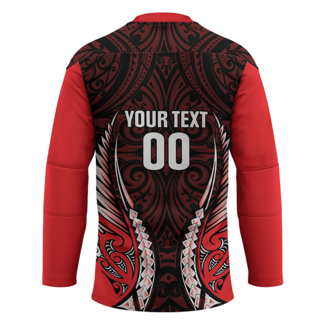 Canterbury 2026 Rugby Custom Hockey Jersey NZ Maori Silver Fern LT14 - Polynesian Pride