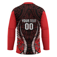 Canterbury 2026 Rugby Custom Hockey Jersey NZ Maori Silver Fern LT14 - Polynesian Pride