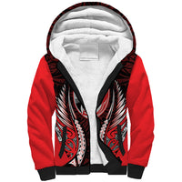 Canterbury 2026 Rugby Custom Sherpa Hoodie NZ Maori Silver Fern