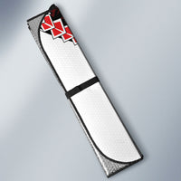 Counties Manukau 2026 Rugby Custom Auto Sun Shade NZ Maori Silver Fern LT14 - Polynesian Pride