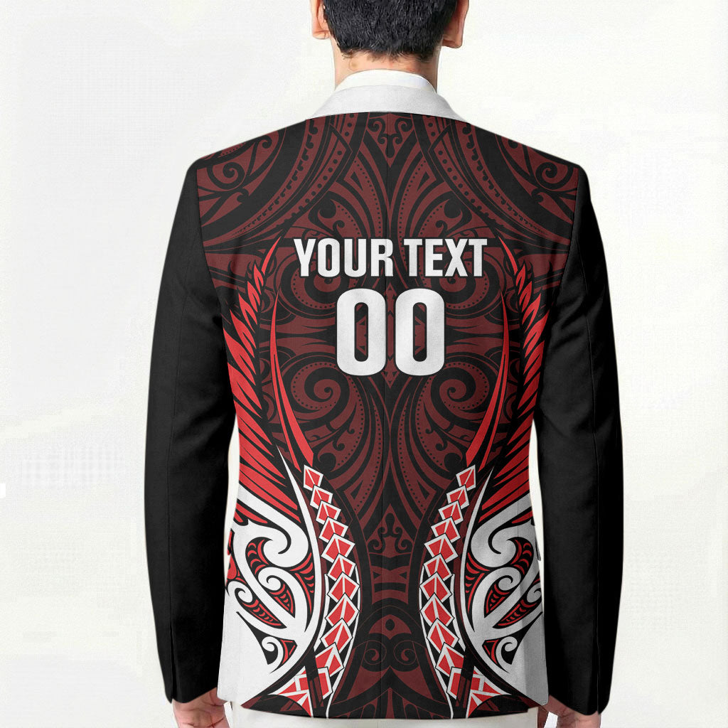 Counties Manukau 2026 Rugby Custom Blazer NZ Maori Silver Fern