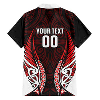 Counties Manukau 2026 Rugby Custom Family Matching Summer Maxi Dress and Hawaiian Shirt NZ Maori Silver Fern LT14 - Polynesian Pride