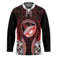 Counties Manukau 2026 Rugby Custom Hockey Jersey NZ Maori Silver Fern