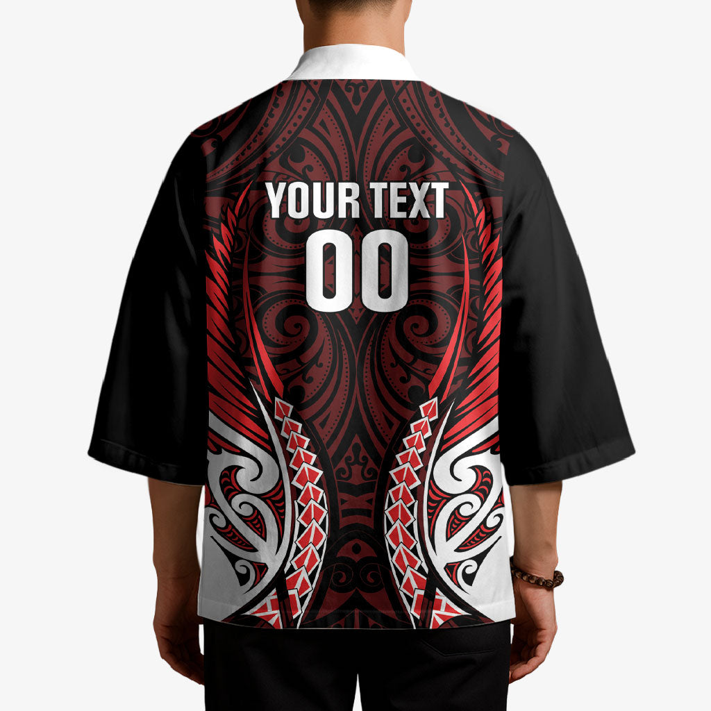 Counties Manukau 2026 Rugby Custom Kimono NZ Maori Silver Fern