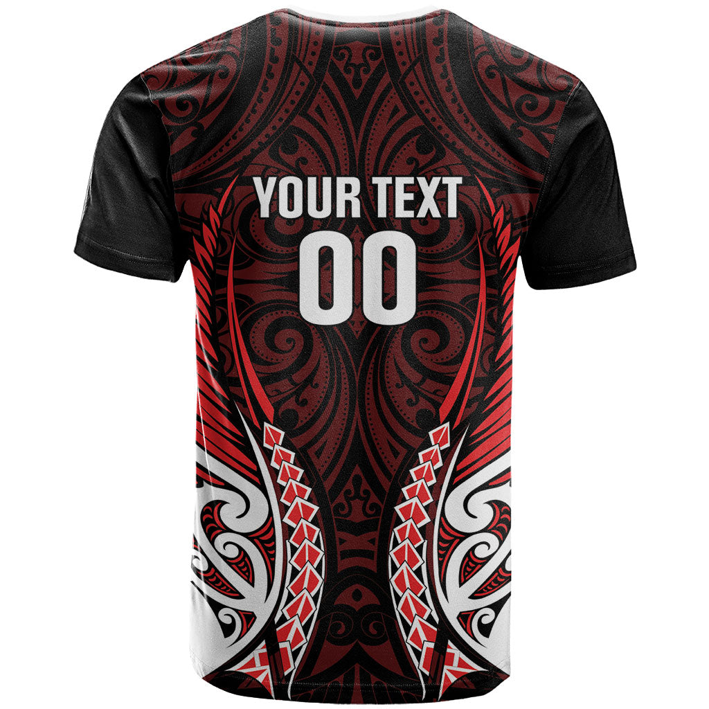 Counties Manukau 2026 Rugby Custom T Shirt NZ Maori Silver Fern LT14 - Polynesian Pride