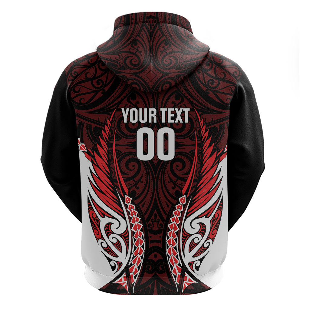 Counties Manukau 2026 Rugby Custom Zip Hoodie NZ Maori Silver Fern LT14 - Polynesian Pride