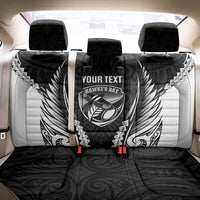 Hawke's Bay 2026 Rugby Custom Back Car Seat Cover NZ Maori Silver Fern