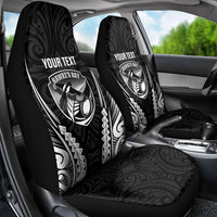 Hawke's Bay 2026 Rugby Custom Car Seat Cover NZ Maori Silver Fern
