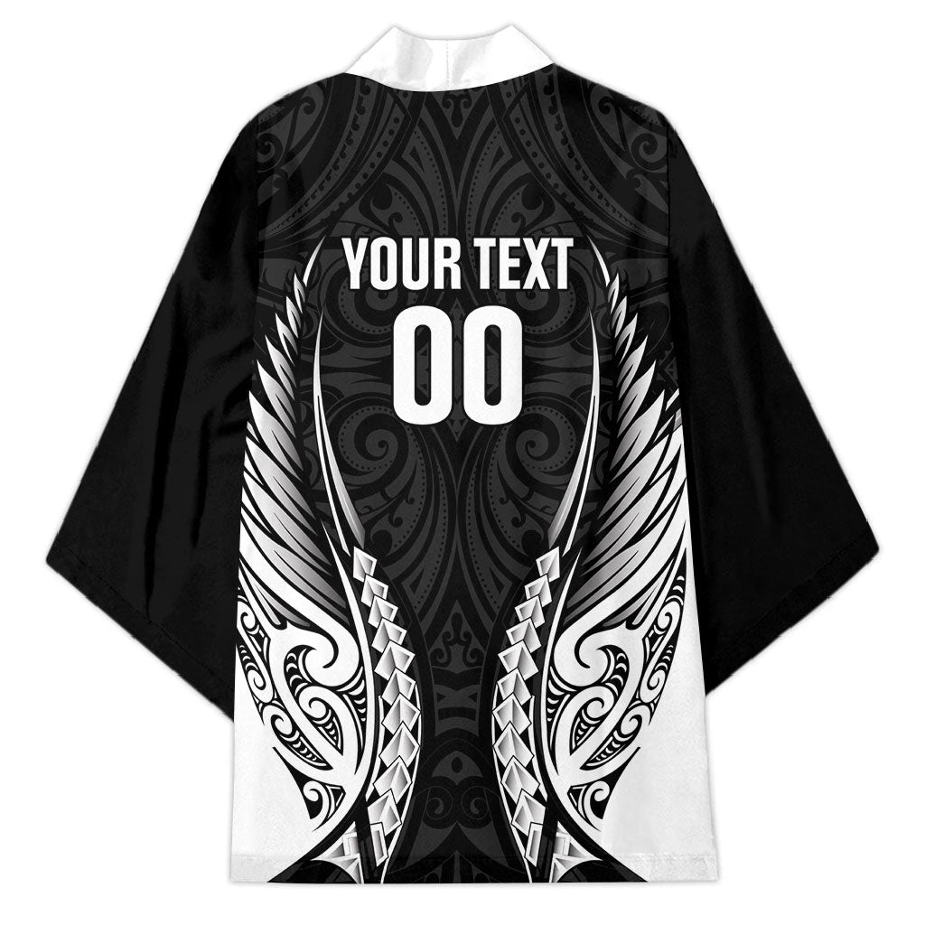 Hawke's Bay 2026 Rugby Custom Kimono NZ Maori Silver Fern