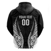 Hawke's Bay 2026 Rugby Custom Zip Hoodie NZ Maori Silver Fern