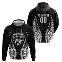 Hawke's Bay 2026 Rugby Custom Zip Hoodie NZ Maori Silver Fern