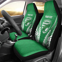 Manawatu 2026 Rugby Custom Car Seat Cover NZ Maori Silver Fern