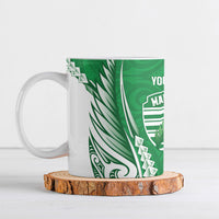 Manawatu 2026 Rugby Custom Ceramic Mug NZ Maori Silver Fern