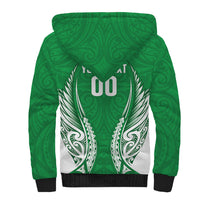 Manawatu 2026 Rugby Custom Sherpa Hoodie NZ Maori Silver Fern