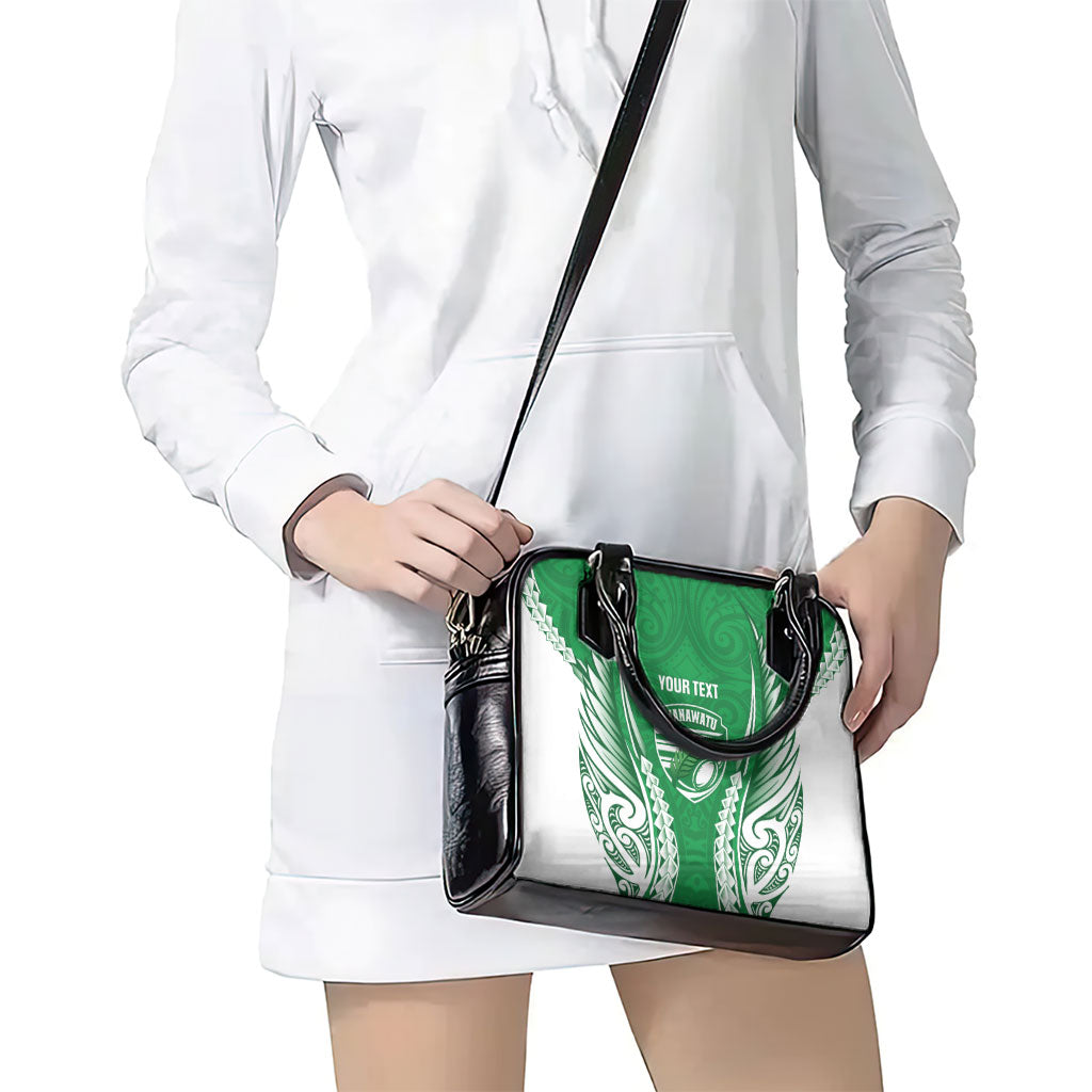 Manawatu 2026 Rugby Custom Shoulder Handbag NZ Maori Silver Fern