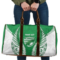 Manawatu 2026 Rugby Custom Travel Bag NZ Maori Silver Fern