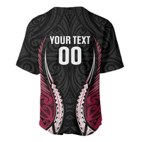 North Harbour 2026 Rugby Custom Baseball Jersey NZ Maori Silver Fern