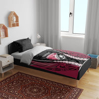 North Harbour 2026 Rugby Custom Bedding Set NZ Maori Silver Fern LT14 - Polynesian Pride