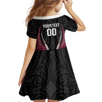 North Harbour 2026 Rugby Custom Family Matching Summer Maxi Dress and Hawaiian Shirt NZ Maori Silver Fern LT14 - Polynesian Pride
