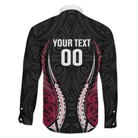 North Harbour 2026 Rugby Custom Family Matching Summer Maxi Dress and Hawaiian Shirt NZ Maori Silver Fern LT14 - Polynesian Pride