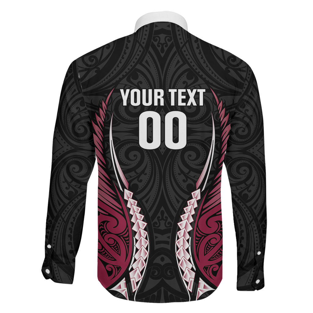 North Harbour 2026 Rugby Custom Family Matching Tank Maxi Dress and Hawaiian Shirt NZ Maori Silver Fern LT14 - Polynesian Pride