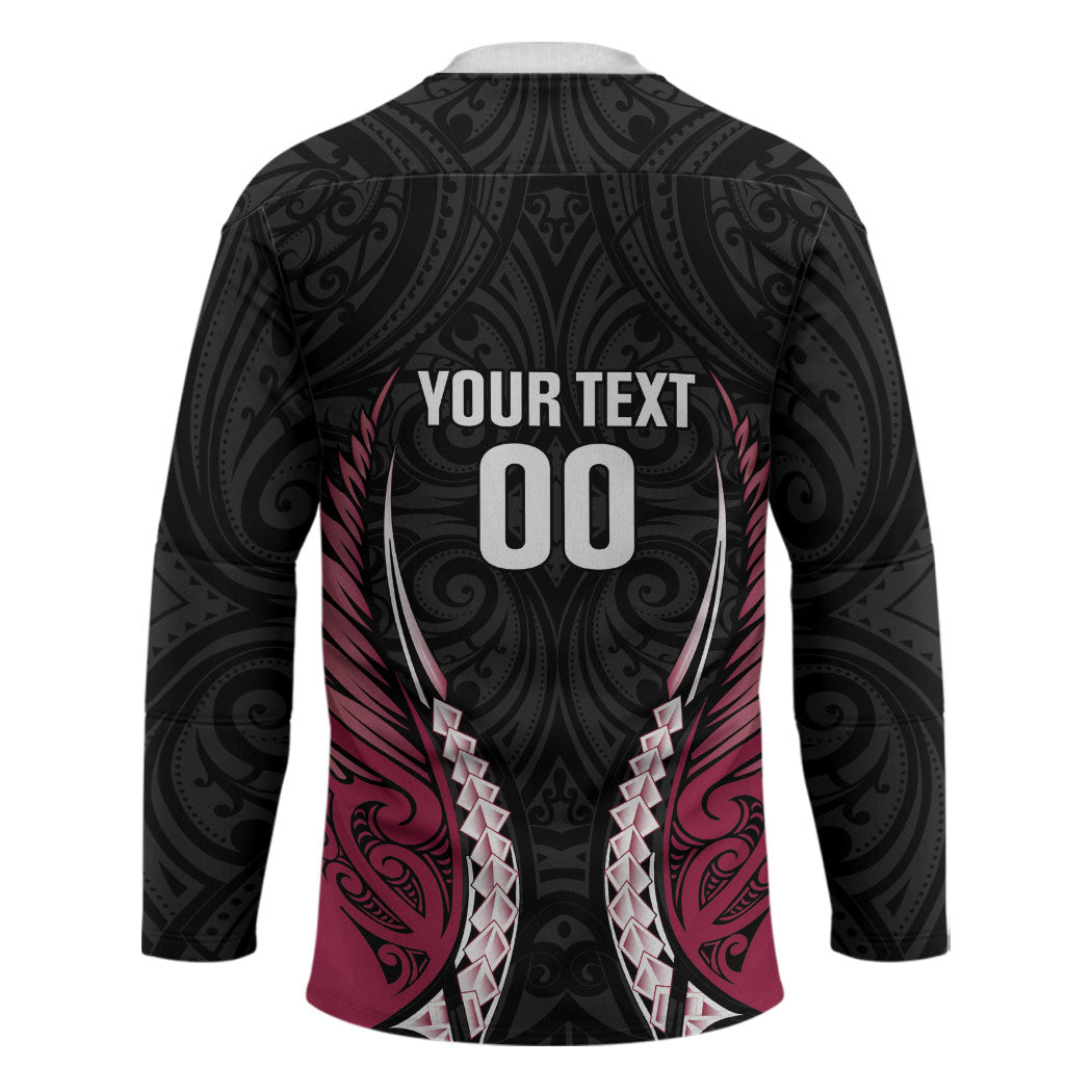 North Harbour 2026 Rugby Custom Hockey Jersey NZ Maori Silver Fern