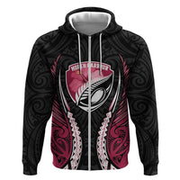 North Harbour 2026 Rugby Custom Hoodie NZ Maori Silver Fern
