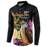 Kadayawan Philippines Button Sweatshirt Filipino Eagle Happy 39th Anniversary LT14 - Polynesian Pride