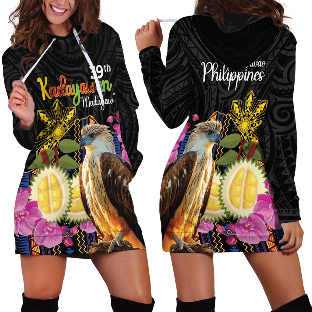 Kadayawan Philippines Hoodie Dress Filipino Eagle Happy 39th Anniversary