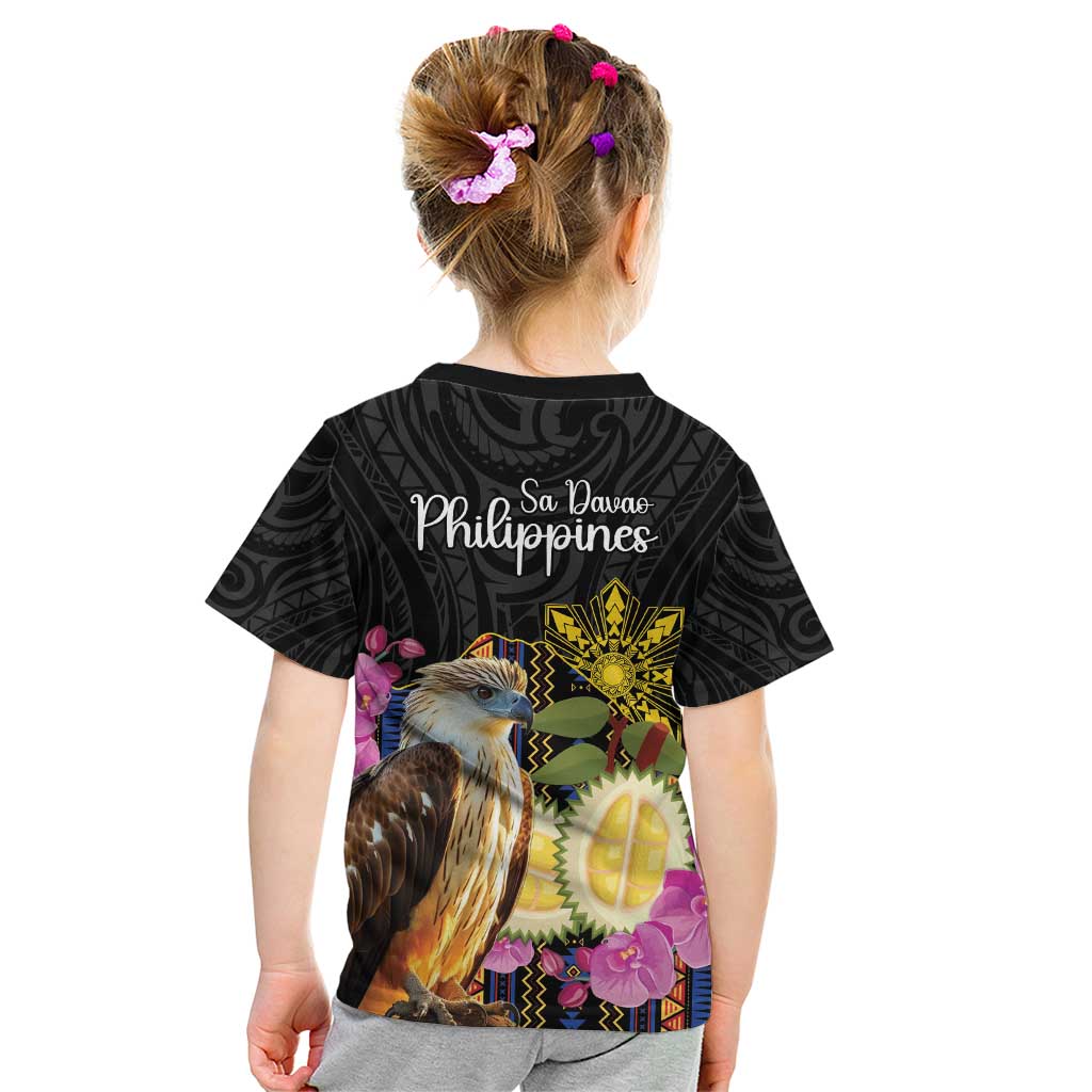 Kadayawan Philippines Kid T Shirt Filipino Eagle Happy 39th Anniversary LT14 - Polynesian Pride