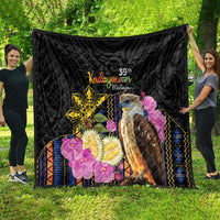 Kadayawan Philippines Quilt Filipino Eagle Happy 39th Anniversary LT14 - Polynesian Pride
