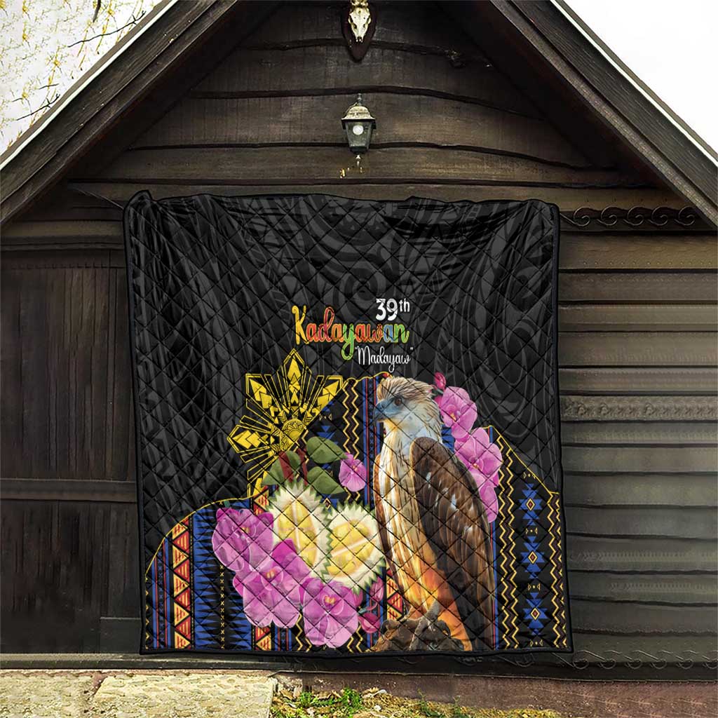 Kadayawan Philippines Quilt Filipino Eagle Happy 39th Anniversary LT14 - Polynesian Pride