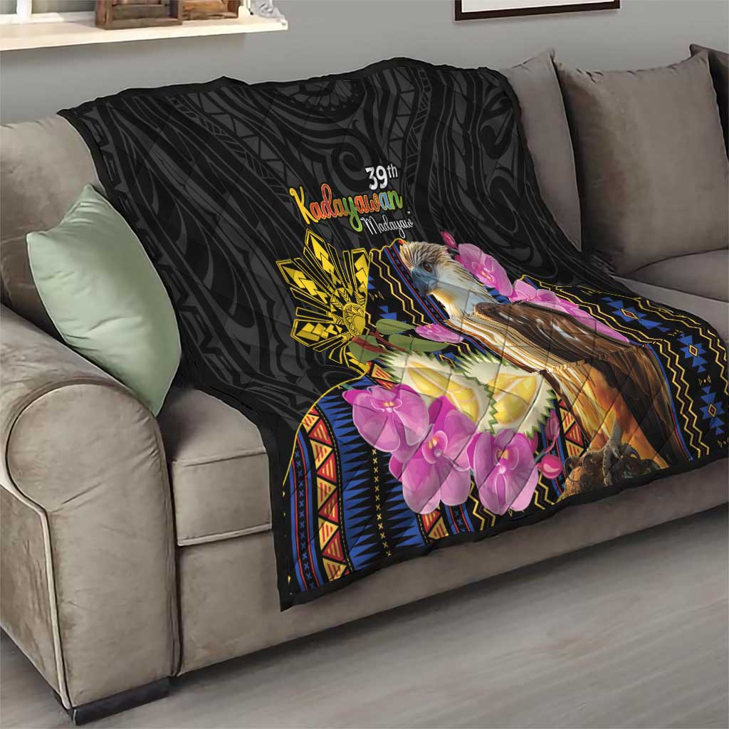 Kadayawan Philippines Quilt Filipino Eagle Happy 39th Anniversary LT14 - Polynesian Pride