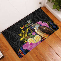Kadayawan Philippines Rubber Doormat Filipino Eagle Happy 39th Anniversary LT14 - Polynesian Pride