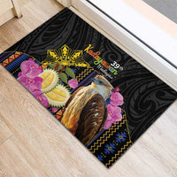 Kadayawan Philippines Rubber Doormat Filipino Eagle Happy 39th Anniversary LT14 - Polynesian Pride