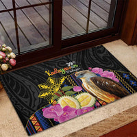 Kadayawan Philippines Rubber Doormat Filipino Eagle Happy 39th Anniversary LT14 - Polynesian Pride