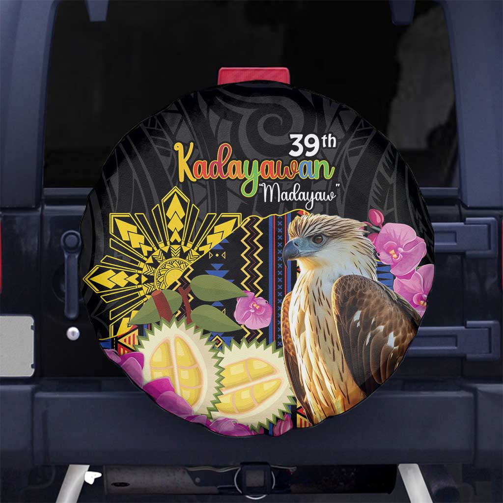 Kadayawan Philippines Spare Tire Cover Filipino Eagle Happy 39th Anniversary
